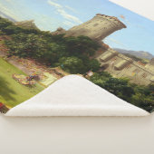 Glorious Past (Medieval Castle & Jousting Knight) Sherpa Deken (3/4)