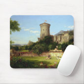 Glorious Past (Medieval Joust) (Historische kunst) Muismat (Met muis)