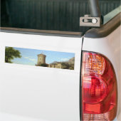 Glorious Past (middeleeuwse joust) ( kunst) Bumpersticker (Op Truck)