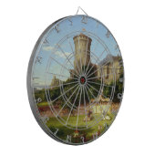 Glorious Past (middeleeuwse joust) ( kunst) Dartbord (Voorkant Links)