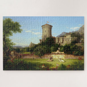 Glorious Past (middeleeuwse joust) ( kunst) Legpuzzel