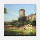 Glorious Past (middeleeuwse joust) ( kunst) Magneet (Voorkant)