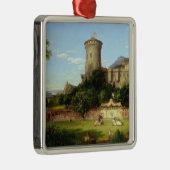 Glorious Past (middeleeuwse joust) ( kunst) Metalen Ornament (Rechts)