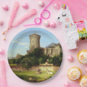 Glorious Past (middeleeuwse joust) ( kunst) Papieren Bordje (Feest)