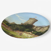 Glorious Past (middeleeuwse joust) ( kunst) Papieren Bordje (Gekanteld)