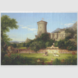 Glorious Past (middeleeuwse joust) ( kunst) Tissuepapier