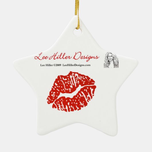 Glorious Peacock Feathers Keramisch Ornament (Achterkant)