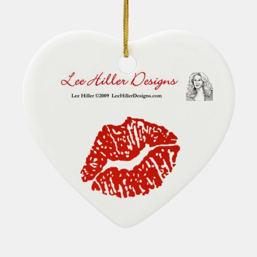 Glorious Peacock Feathers Keramisch Ornament (Achterkant)