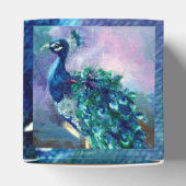 Glorious Peacock II Bedankdoosjes (Bovenkant)