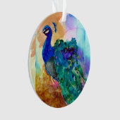 Glorious Peacock Ornament (voorkant)