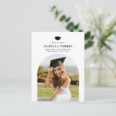 Glorious Peak Afstuderen Briefkaart (Staand voorkant)