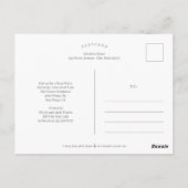 Glorious Peak Afstuderen Briefkaart (Achterkant)