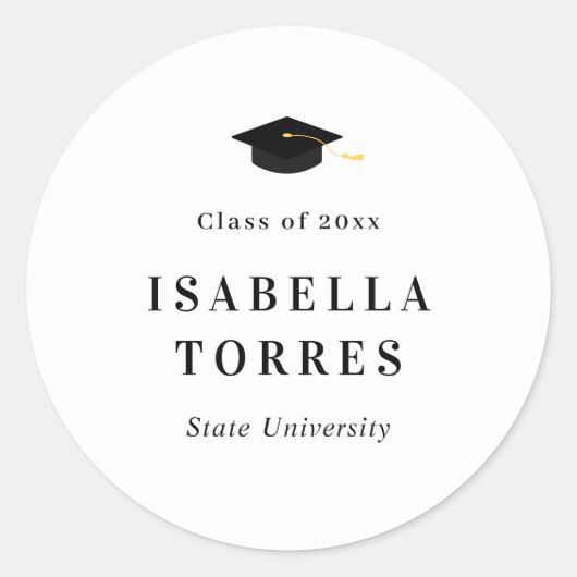 Glorious Peak Afstuderen Stickers of Envelopsluiti (Voorkant)