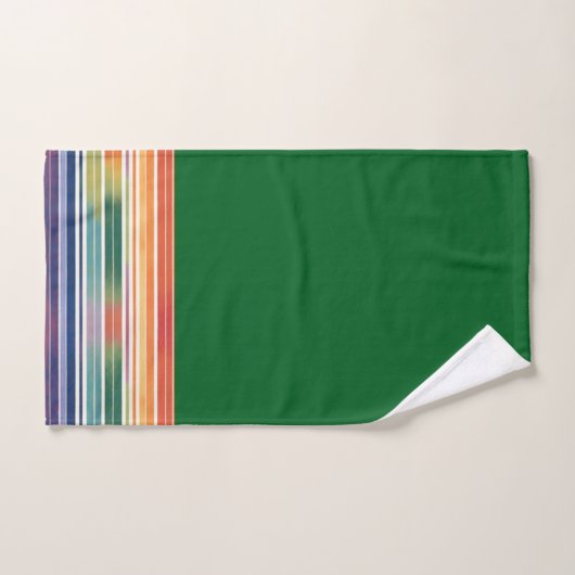 Glorious Rainbow Stripes Bad Handdoek (Handdoek)