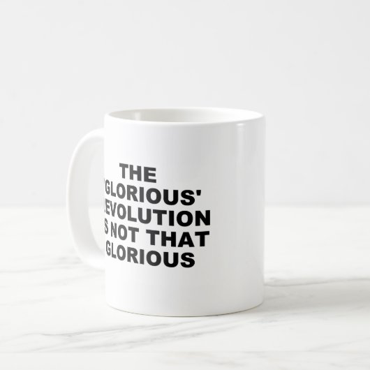 Glorious Revolution Mok (Voorkant links)