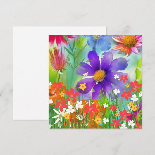 Glorious Spring Feestdagenkaart (Voorkant / Achterkant)