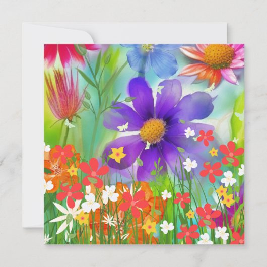 Glorious Spring Feestdagenkaart (Voorkant)