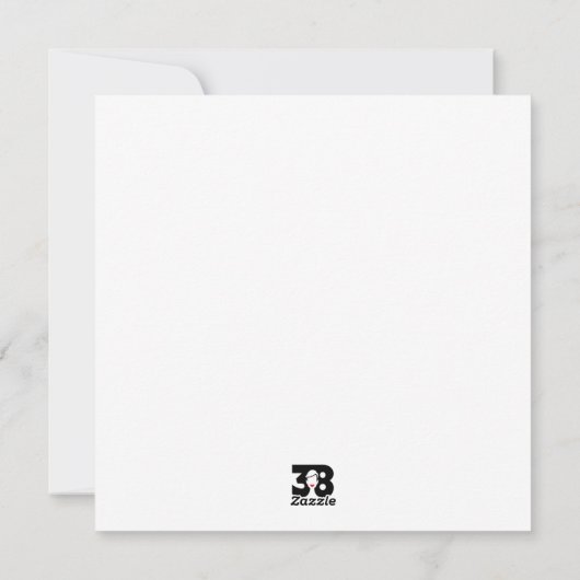 Glorious Spring Feestdagenkaart (Achterkant)