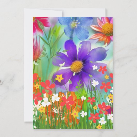 Glorious Spring Feestdagenkaart (Voorkant)