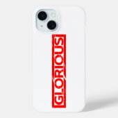 Glorious Stamp Case-Mate iPhone Case (Achterkant)