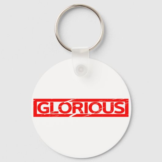 Glorious Stamp Sleutelhanger (Voorkant)