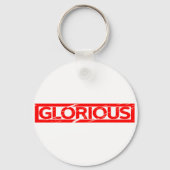 Glorious Stamp Sleutelhanger (Achterkant)