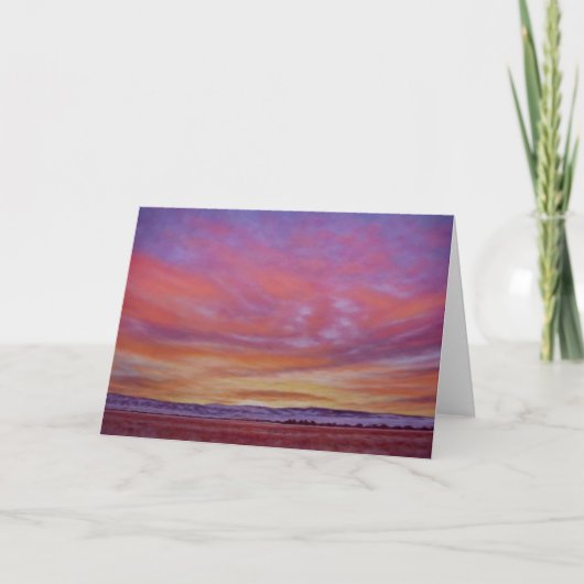Glorious Sunrise Notecards Kaart (Voorkant)