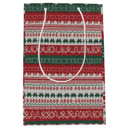 Glorious Tacky Ugly Christmas Sweater Design Medium Cadeauzakje