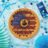 Glorious Veterans orange Papieren Bordje (Feest)