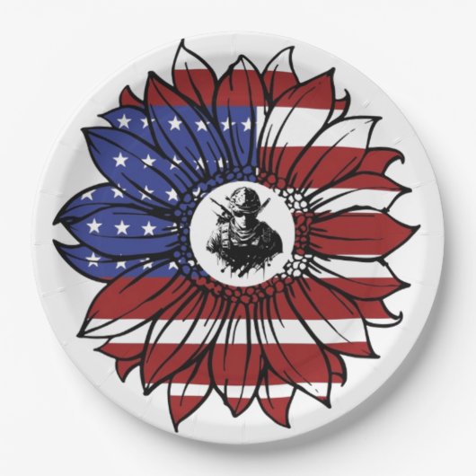 Glorious Veterans Papieren Bordje (Voorkant)