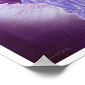 Glorious Violet Amethyst Angel Poster (Hoek)