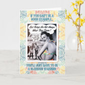 Glorious warning birthday kaart (Gele Bloem)