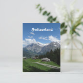 Glorious Zwitserland Briefkaart (Staand voorkant)