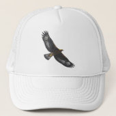Glorius Golden Eagle Soaring Trucker Pet (Voorkant)