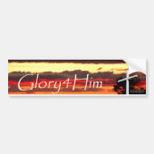 Glory4Him Bumpersticker (Voorkant)