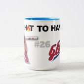 Glory 10U AZ Coffee-mok. Tweekleurige Koffiemok (Center)