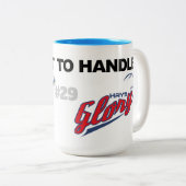 Glory 10U KR Coffee-mok Tweekleurige Koffiemok (Voorkant rechts)