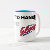 Glory 10U NJ Coffee-mok Tweekleurige Koffiemok (Voorkant rechts)