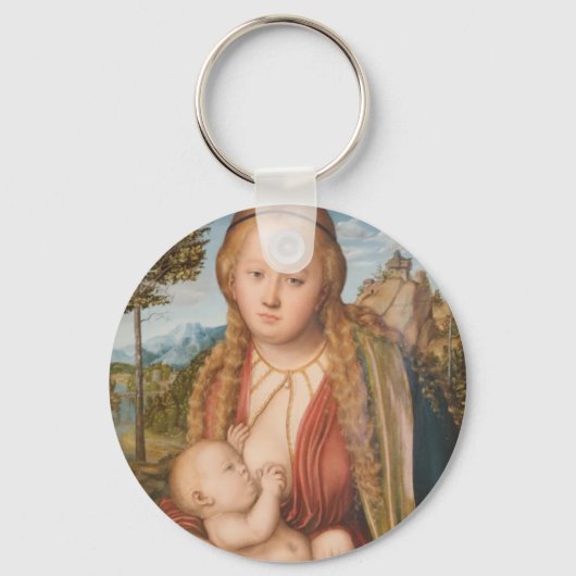 Glory aan de goddelijke borst van Mary Sleutelhanger (Voorkant)