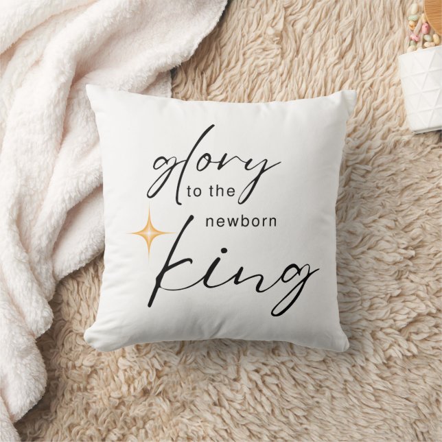 Glory aan de Newborn King Kussen (Deken)