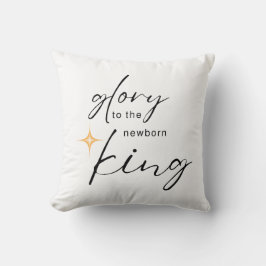 Glory aan de Newborn King Kussen