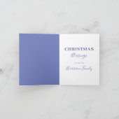 Glory aan God Bijbelprijsopgave Gepersonaliseerd Feestdagen Kaart (Binnen)