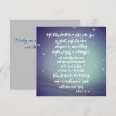 Glory aan God in de hoogste Kaarten van Luke met K (Voorkant / Achterkant)