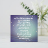 Glory aan God in de hoogste Kaarten van Luke met K (Staand voorkant)