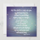 Glory aan God in de hoogste Kaarten van Luke met K (Voorkant)