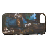 Glory aan Jezus en Mary Case-Mate iPhone Case (Achterkant (Horizontaal))