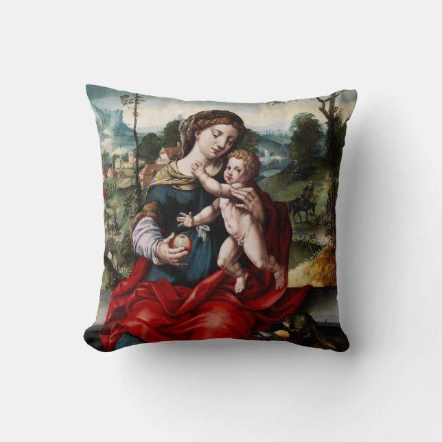 Glory aan Jezus en Mary Kussen (Voorkant)