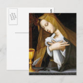 Glory aan Mary Briefkaart (Voorkant / Achterkant)