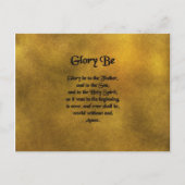 Glory be Briefkaart (Voorkant)