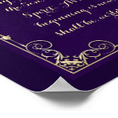 Glory Be katholieke gebeden Christelijk Poster (Hoek)